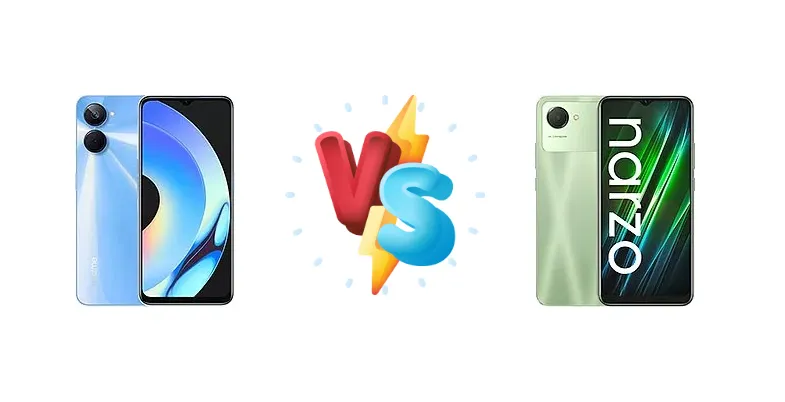 Realme 10s vs Realme Narzo 50i Prime