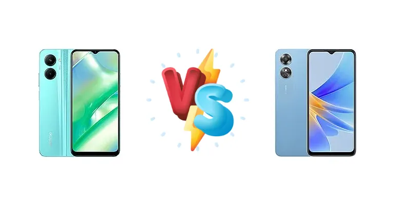 Realme C33 vs Oppo A17