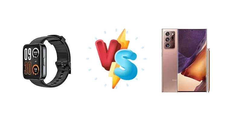 Realme Watch 3 Pro vs Samsung Galaxy Note20 Ultra 5G