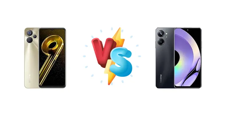 Realme 9i 5G vs Realme 10 Pro