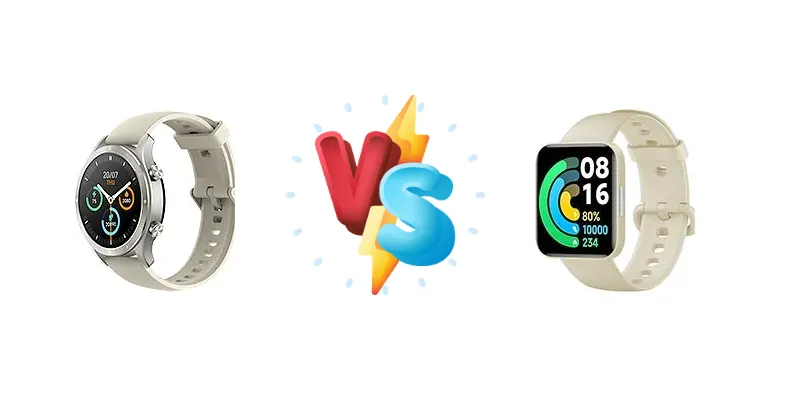 Realme TechLife Watch R100 vs Xiaomi Redmi Watch 2 Lite