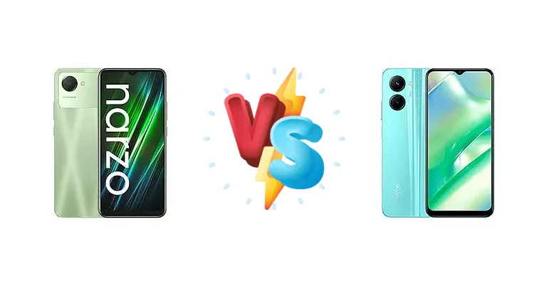 Realme Narzo 50i Prime vs Realme C33