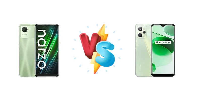 Realme Narzo 50i Prime vs Realme C35