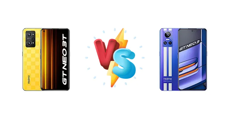 Realme GT Neo 3T vs Realme GT Neo 3