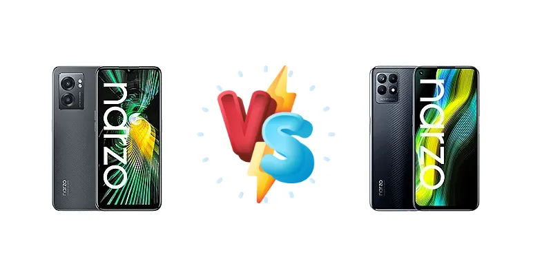 Realme Narzo 50 5G vs Realme Narzo 50