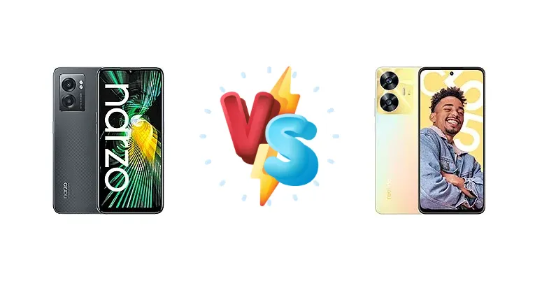 Realme Narzo 50 5G vs Realme C55