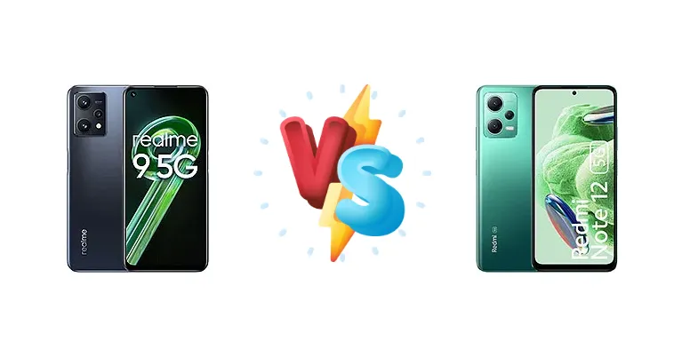 Realme 9 5G vs Xiaomi Redmi Note 12