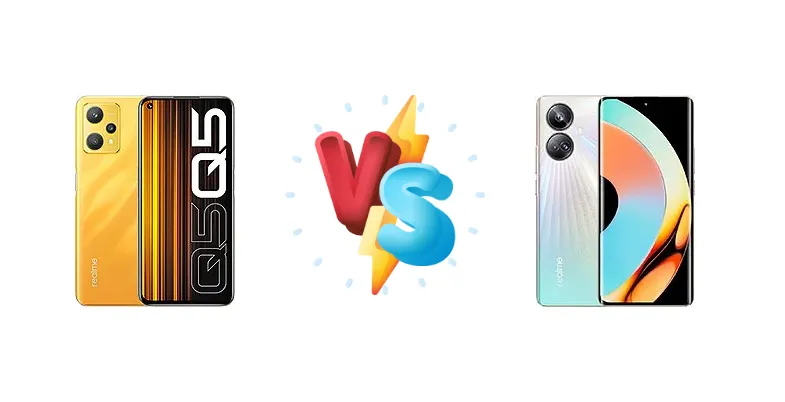 Realme Q5 vs Realme 10 Pro+