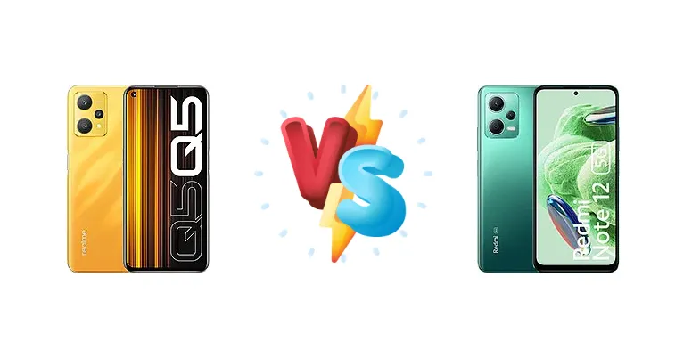 Realme Q5 vs Xiaomi Redmi Note 12