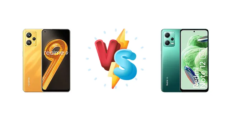 Realme 9 vs Xiaomi Redmi Note 12