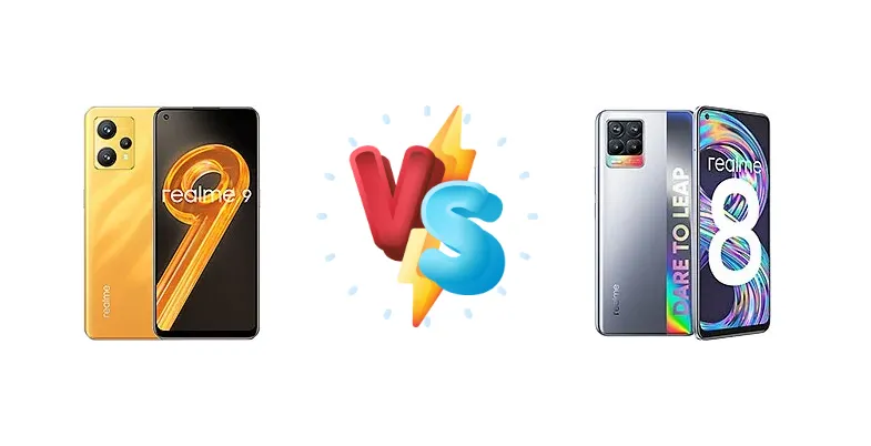 Realme 9 vs Realme 8