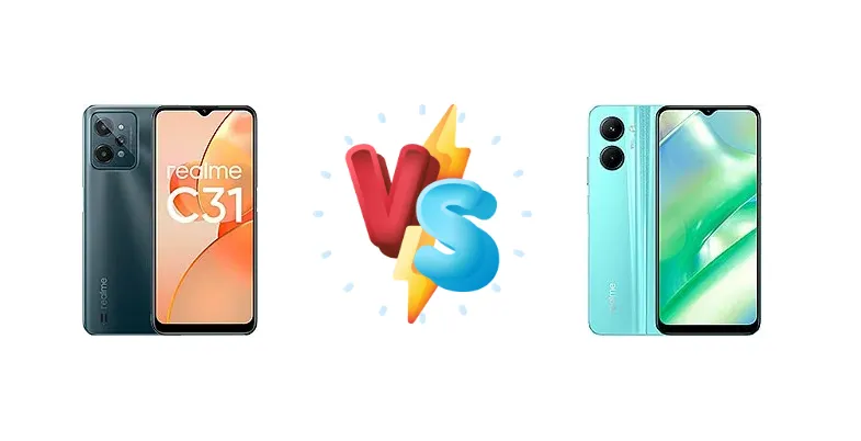 Realme C31 vs Realme C33