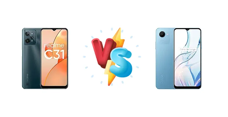 Realme C31 vs Realme C30s