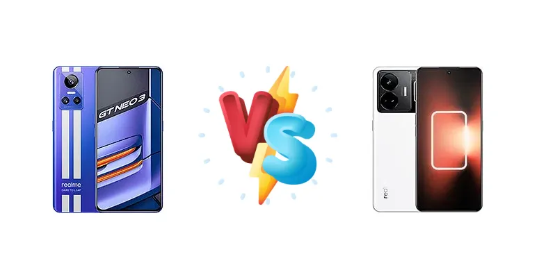 Realme GT Neo 3 150W vs Realme GT Neo 5