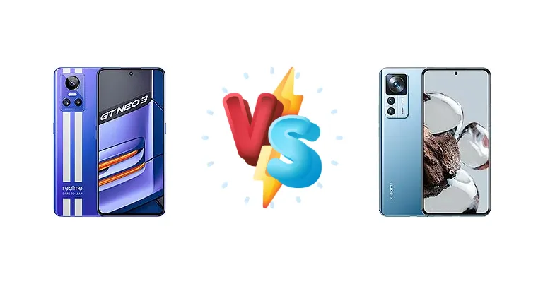 Realme GT Neo 3 vs Xiaomi 12T