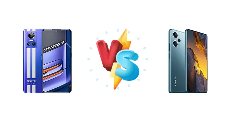 Realme GT Neo 3 vs Xiaomi Poco F5