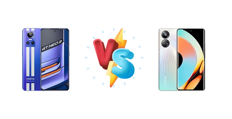 Realme GT Neo 3 vs Realme 10 Pro+