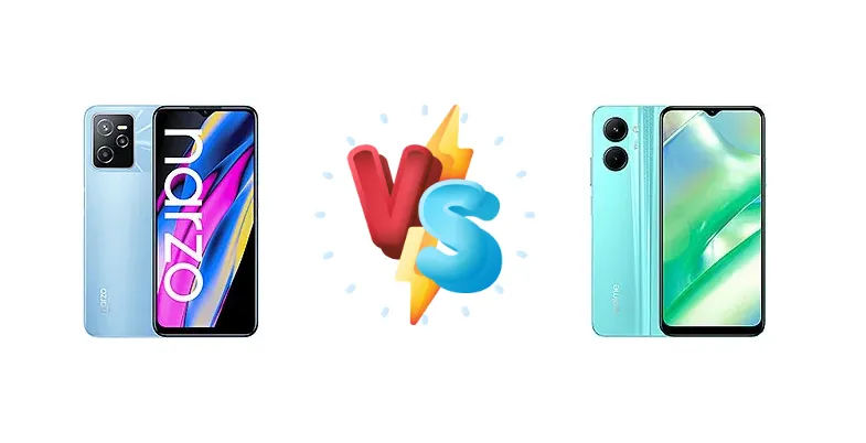 Realme Narzo 50A Prime vs Realme C33