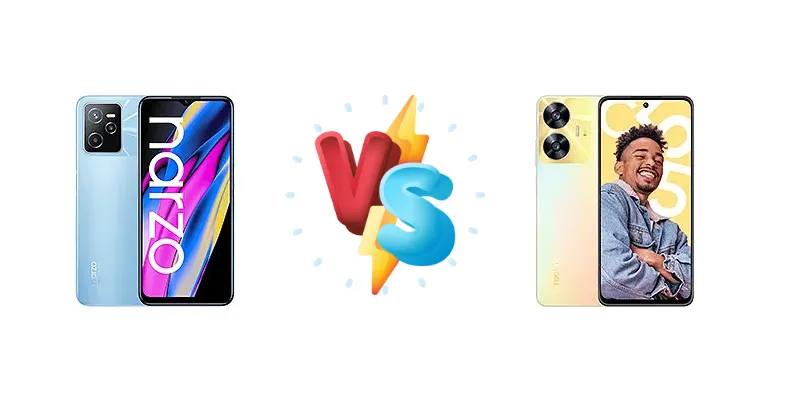 Realme Narzo 50A Prime vs Realme C55