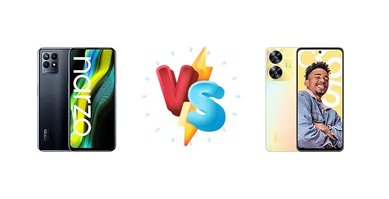 Realme Narzo 50 vs Realme C55