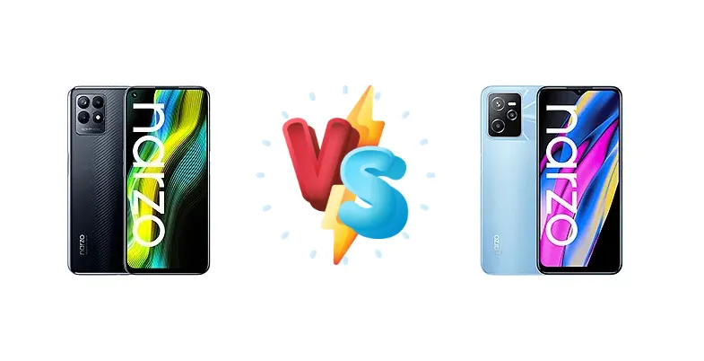 Realme Narzo 50 vs Realme Narzo 50A Prime