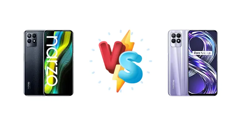 Realme Narzo 50 vs Realme 8i