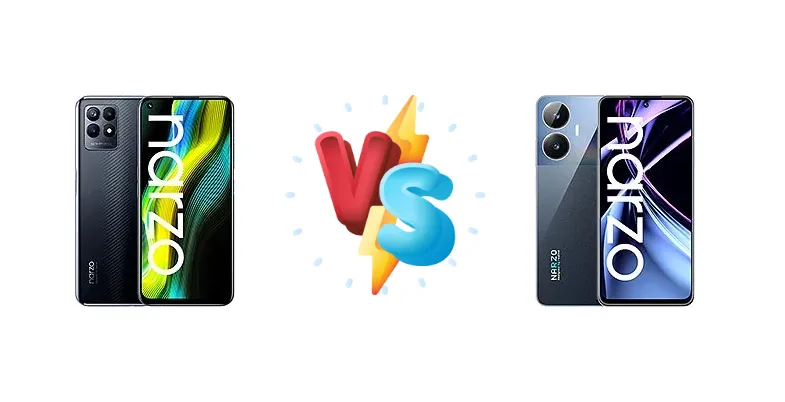 Realme Narzo 50 vs Realme Narzo N55