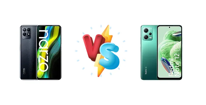 Realme Narzo 50 vs Xiaomi Redmi Note 12