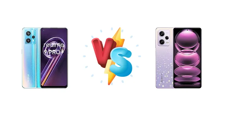 Realme 9 Pro+ vs Xiaomi Redmi Note 12 Pro