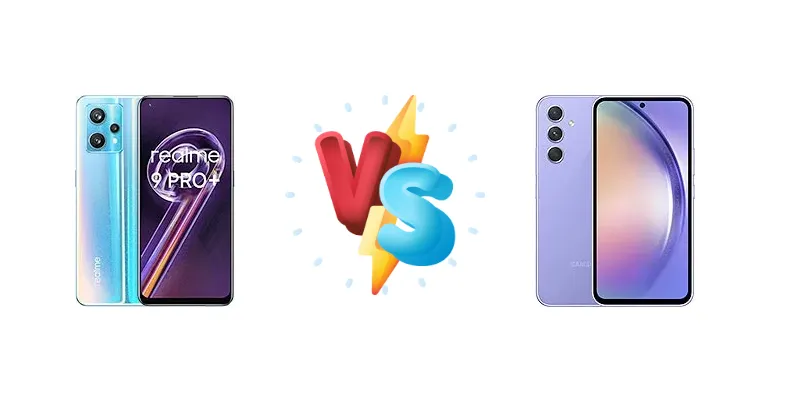 Realme 9 Pro+ vs Samsung Galaxy A54