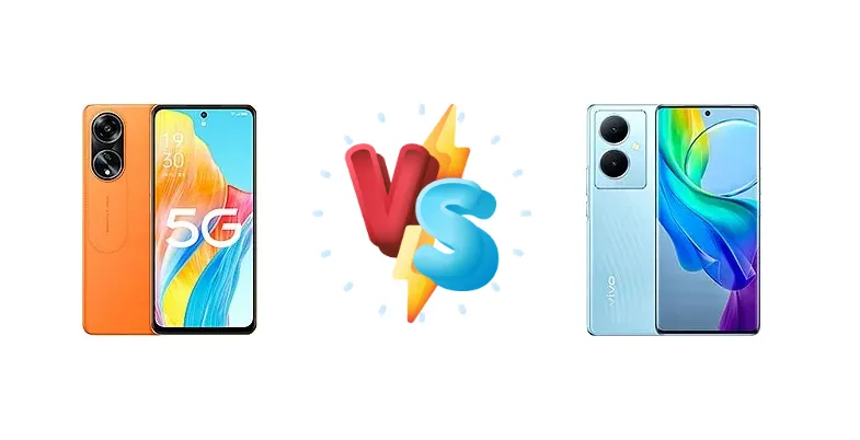 Oppo A1 vs vivo Y78+