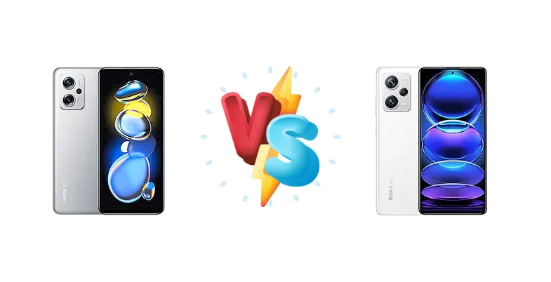 Xiaomi Redmi Note 11T Pro+ vs Xiaomi Redmi Note 12 Pro+