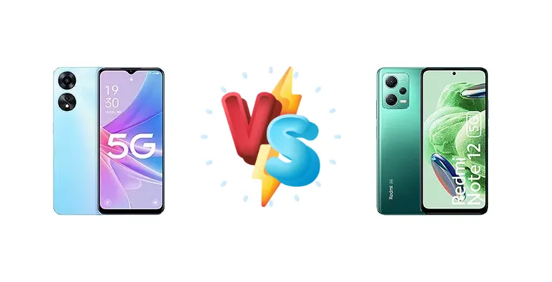 Oppo A1x vs Xiaomi Redmi Note 12