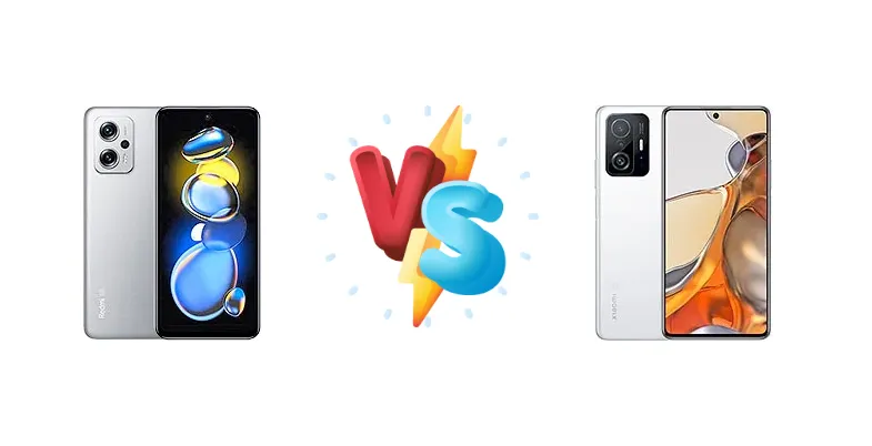 Xiaomi Redmi Note 11T Pro+ vs Xiaomi 11T Pro