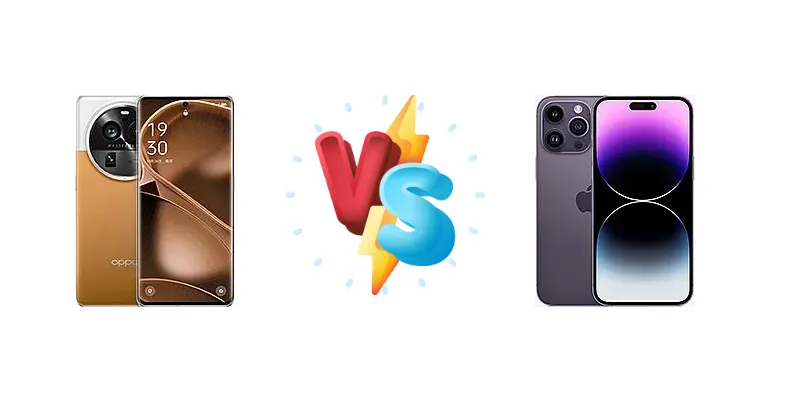 Oppo Find X6 Pro vs Apple iPhone 14 Pro Max