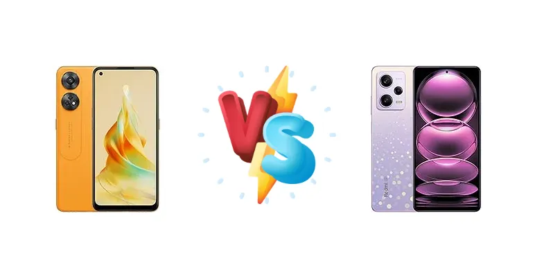 Oppo Reno8 T vs Xiaomi Redmi Note 12 Pro