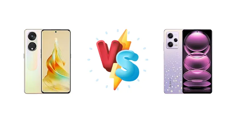 Oppo Reno8 T 5G vs Xiaomi Redmi Note 12 Pro
