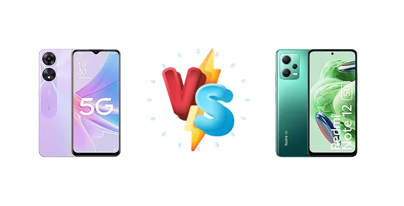 Oppo A78 vs Xiaomi Redmi Note 12