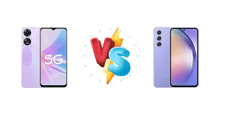 Oppo A78 vs Samsung Galaxy A54