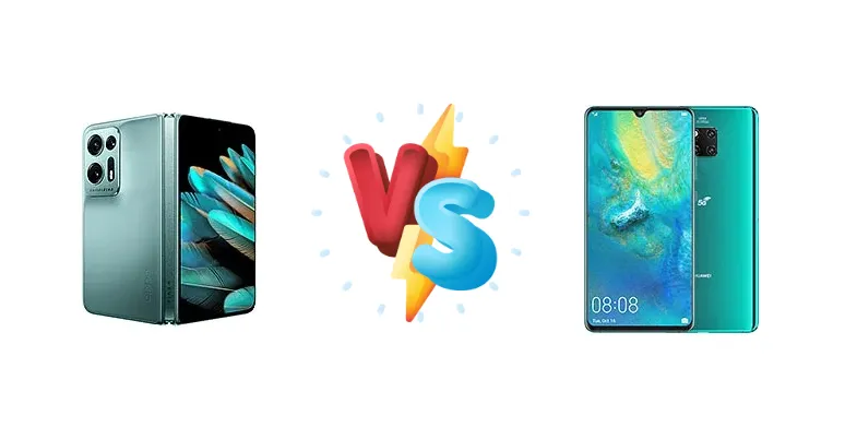 Oppo Find N2 vs Huawei Mate 20 X (5G)