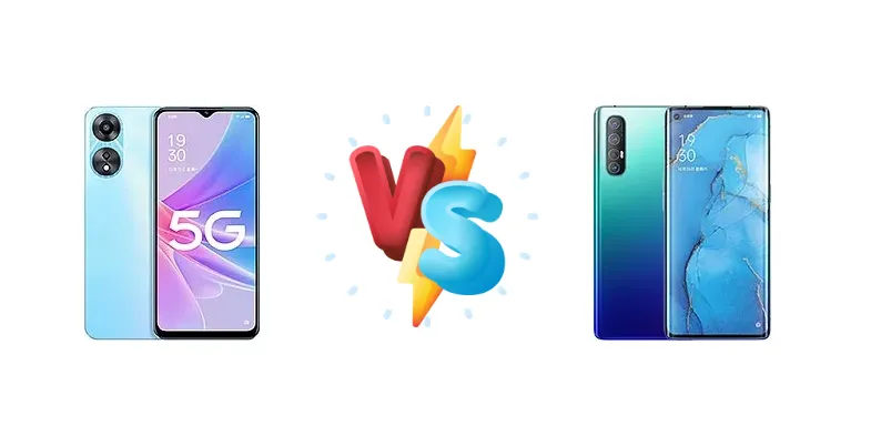 Oppo A58x vs Oppo Reno3 Pro 5G
