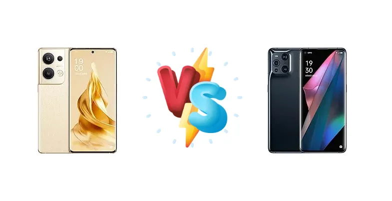 Oppo Reno9 Pro+ vs Oppo Find X3 Pro