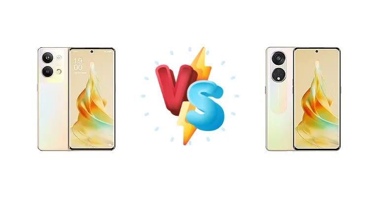 Oppo Reno9 Pro vs Oppo Reno8 T 5G