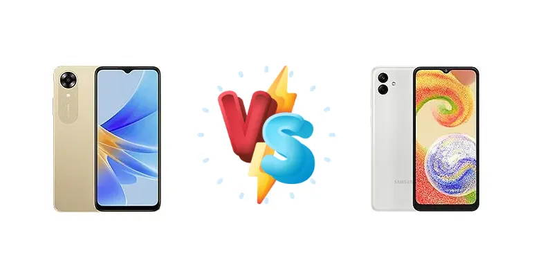 Oppo A17k vs Samsung A04: Budget Phone Showdown