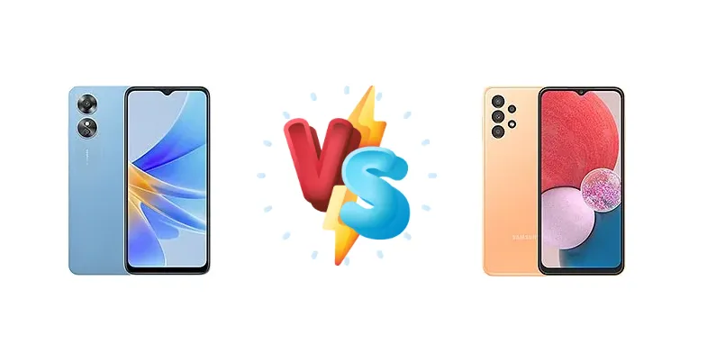 Oppo A17 vs Samsung Galaxy A13