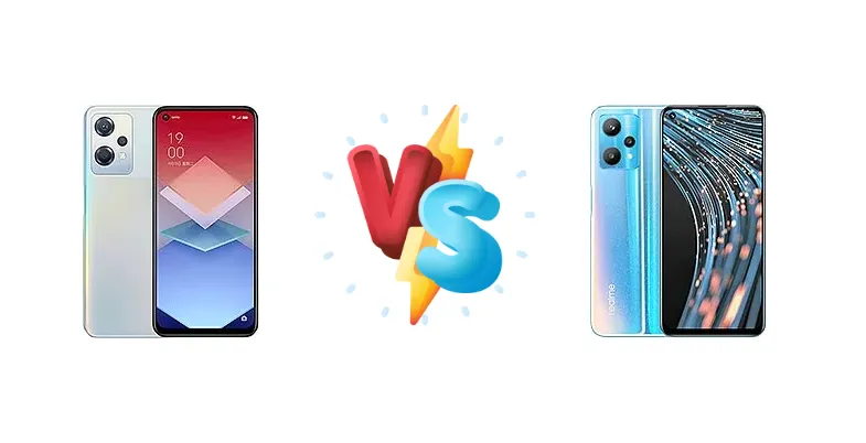 Oppo K10x vs Realme V25