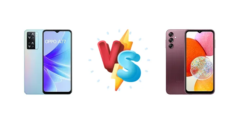 Oppo A77 4G vs Galaxy A14: Which Budget Phone Wins?