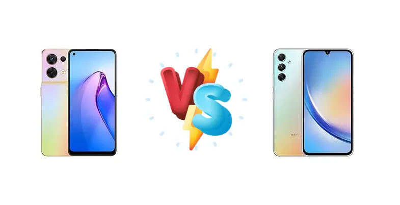 Reno8 vs Galaxy A34: Which Phone Reigns Supreme?