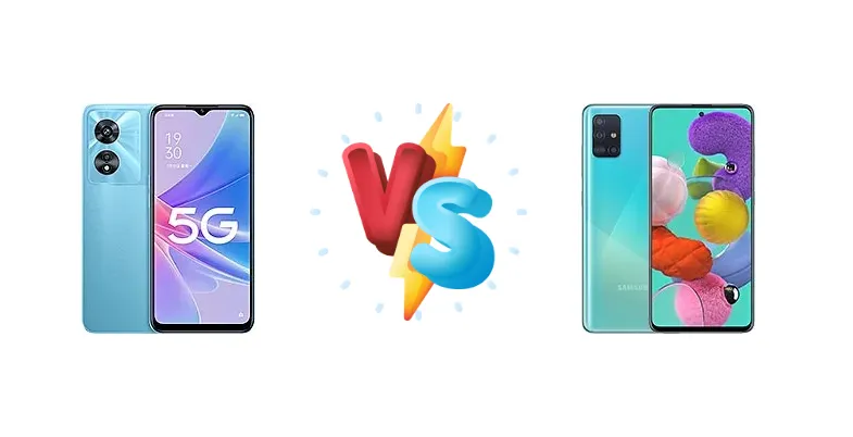 Oppo A97 vs Samsung Galaxy A51