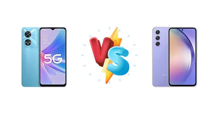 Oppo A97 vs Samsung Galaxy A54